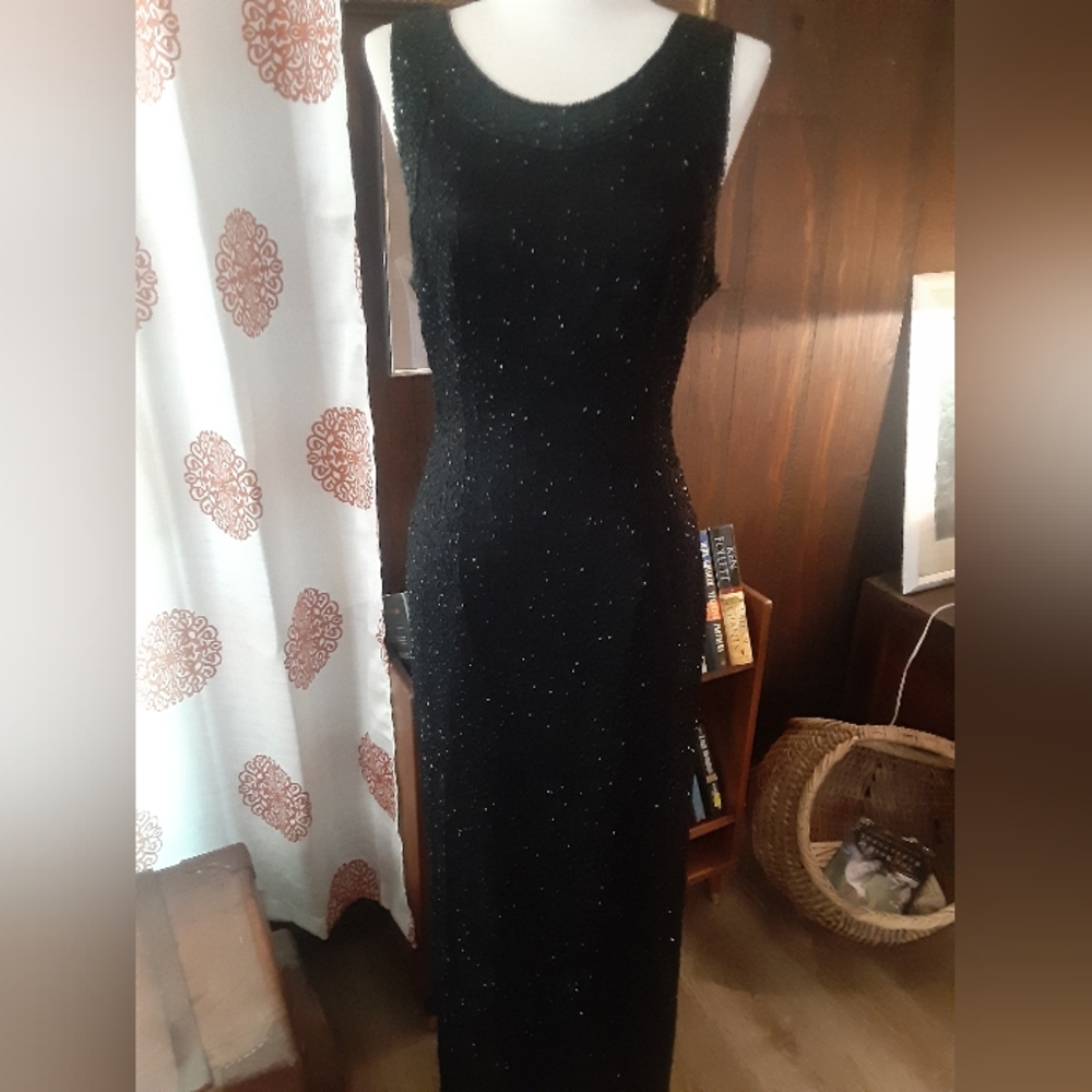 Laurence Kazar vintage maxi dress